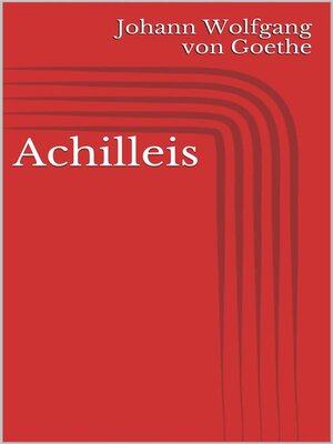cover image of Achilleis